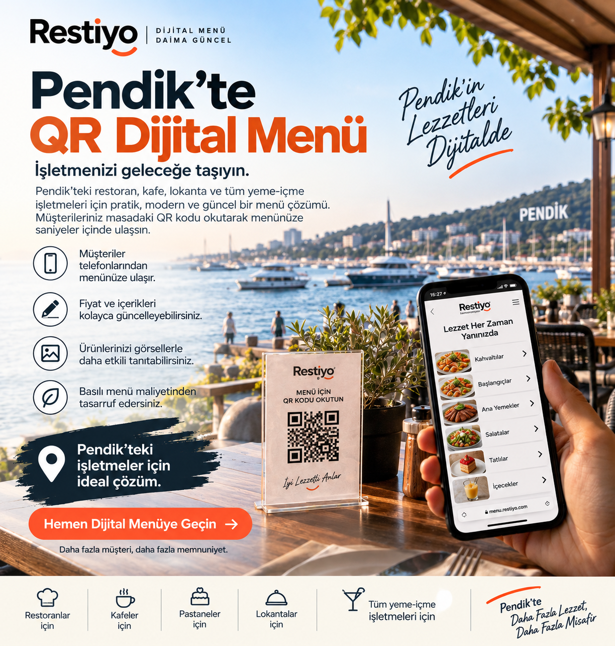 Pendik QR Menü: Restoran ve Kafeler İçin Dijital Menü Çözümü